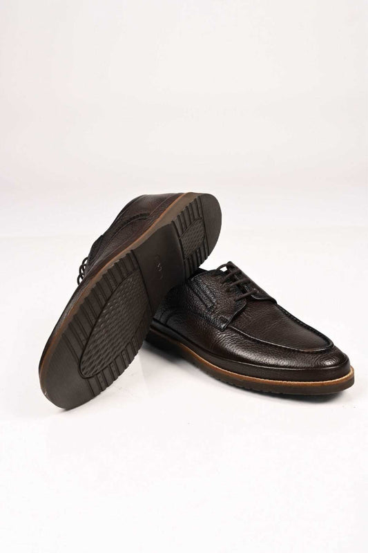 Bestello Lace-Up Genuine Leather Casual Shoes with EVA Sole 333-04 Men's Shoes