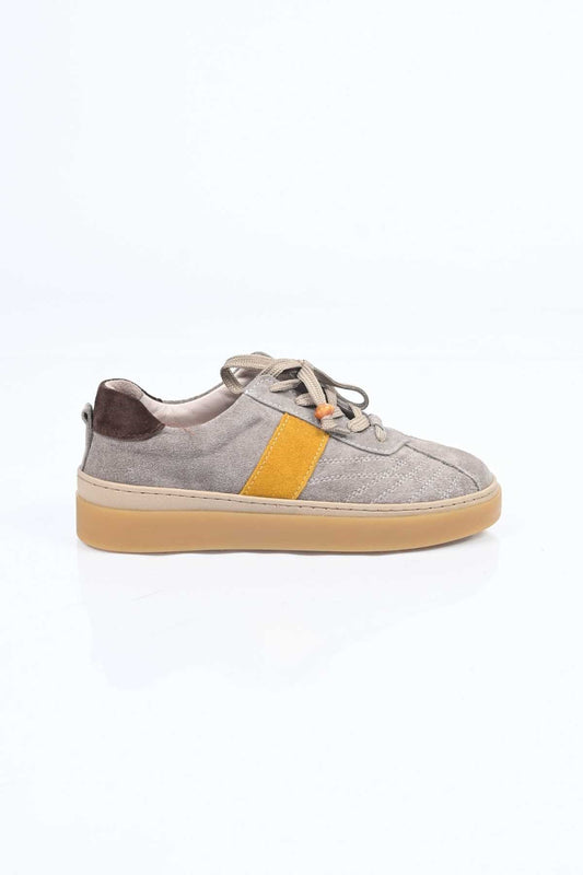 Bestello Lace-Up Genuine Leather Sneakers with Thermo Sole 345-1428 Women's Shoes