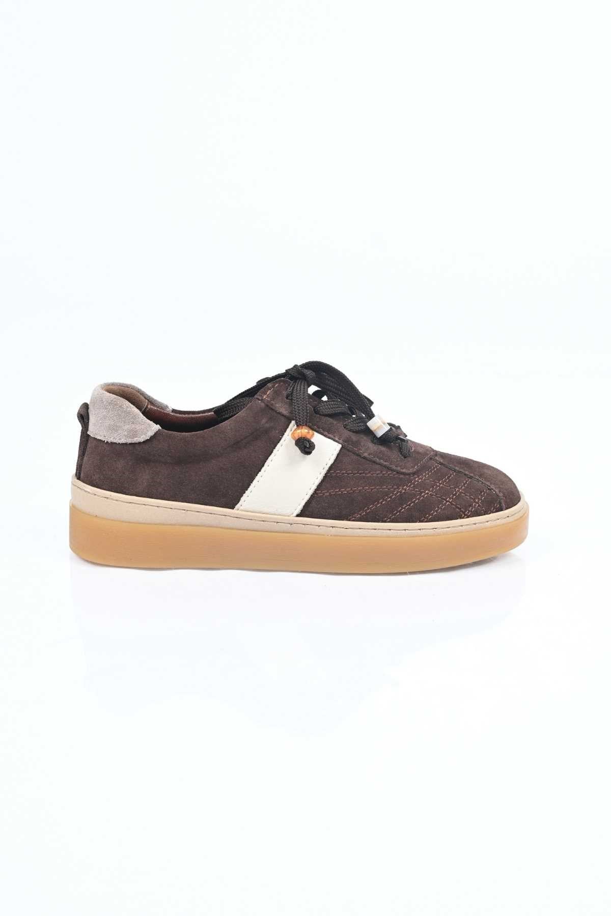 Bestello Lace-Up Genuine Leather Sneakers with Thermo Sole 345-1428 Women's Shoes