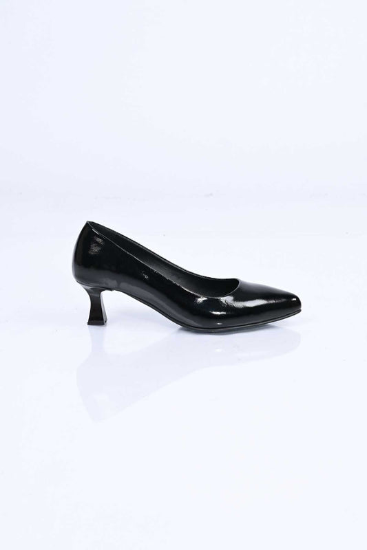 Bestello Genuine Leather Slip-On Shoes with Neolite Sole and Thin Heel 342-538 Women's Shoes