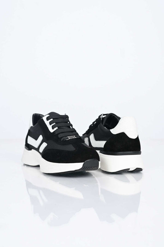 Bestello Lace-Up Genuine Leather Sneakers with Thermo Sole 338-7102 Women's Shoes