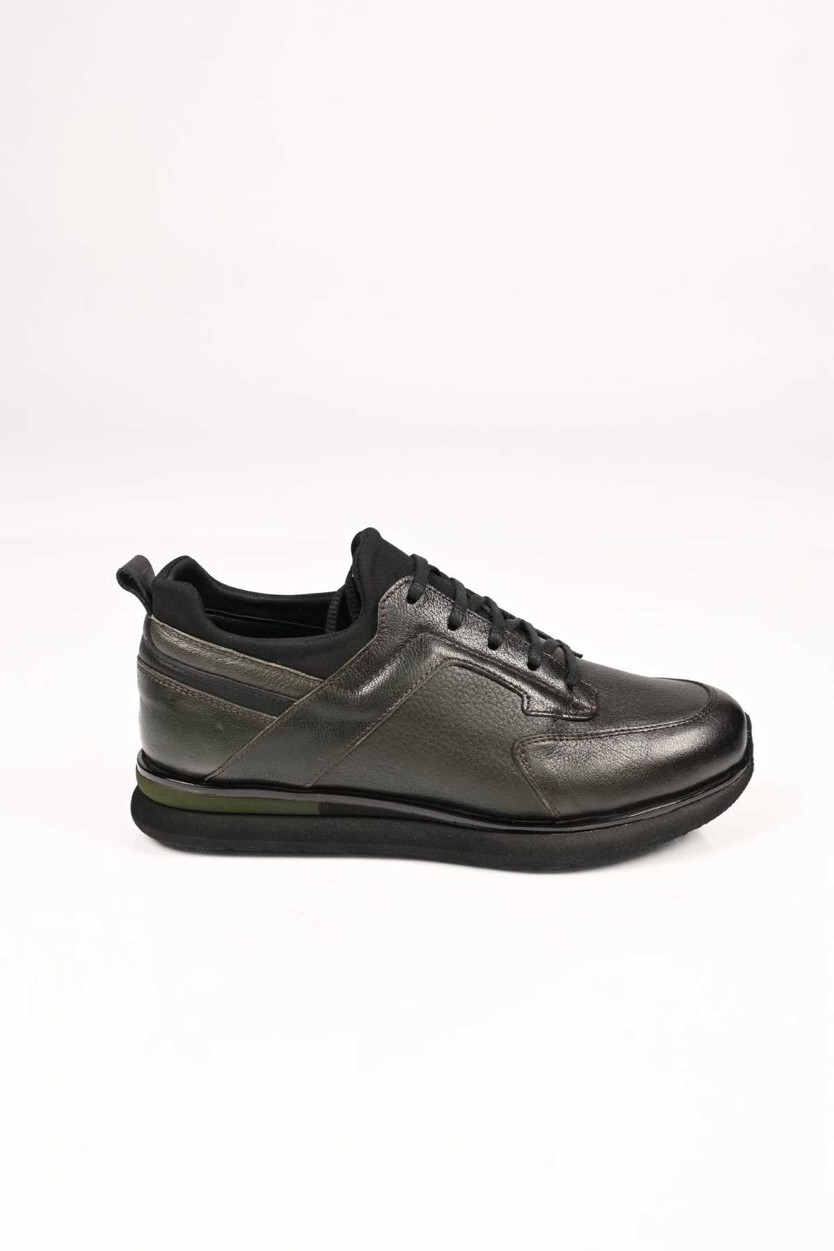 Bestello Lace-Up Genuine Leather Casual Men's Shoes with EVA Sole 172-64190