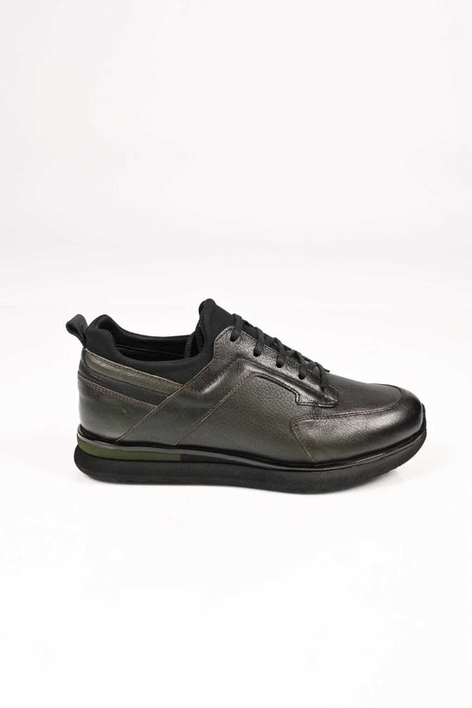 Bestello Lace-Up Genuine Leather Casual Men's Shoes with EVA Sole 172-64190
