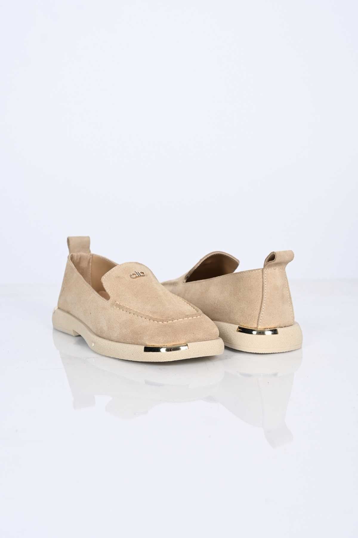 Bestello Slip-On Loafer with Buckle Detail, Thermo Sole, Genuine Leather, 338-7086 Women's Shoes