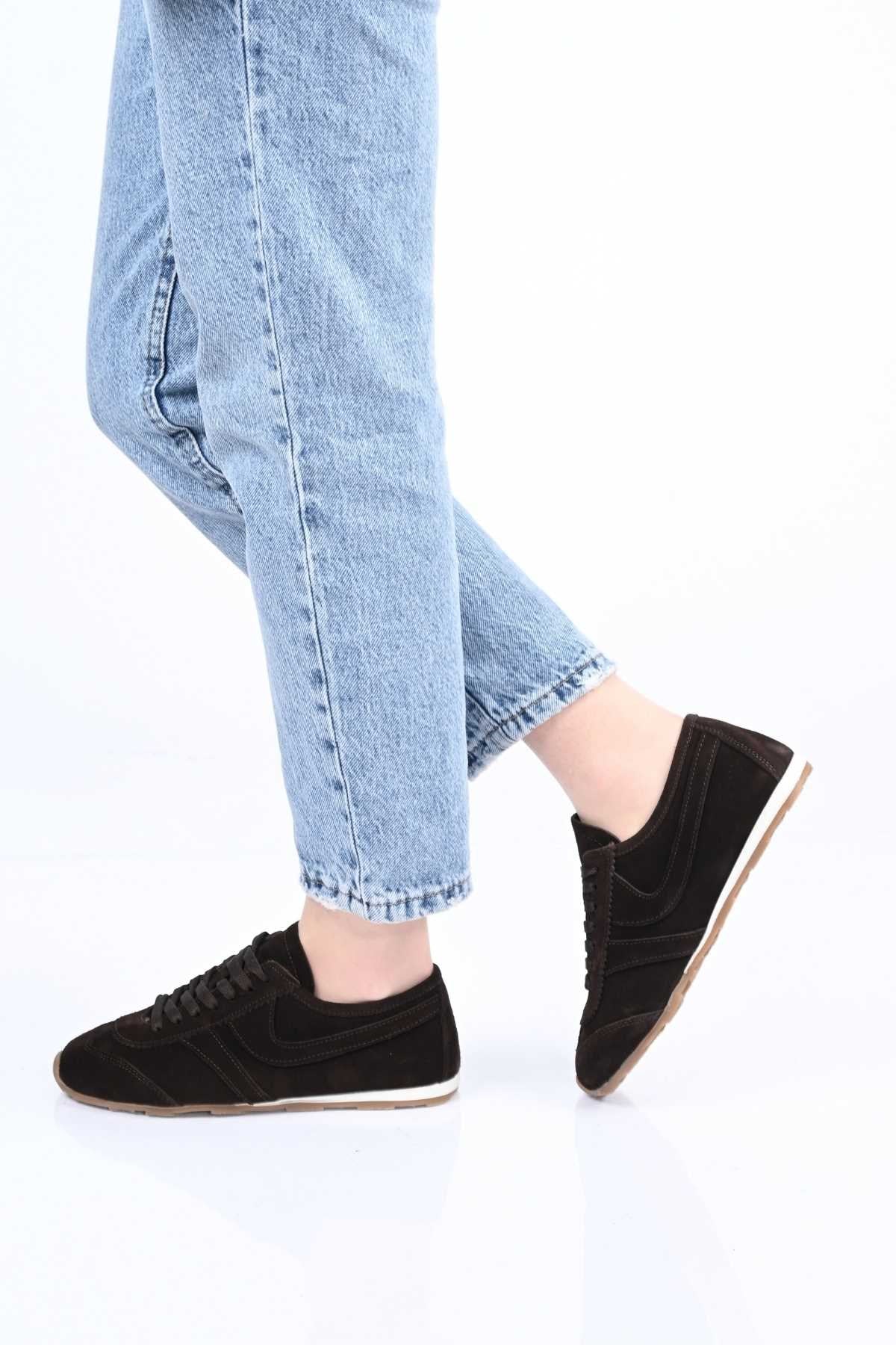 Bestello Lace-Up Genuine Leather Sneakers with Thermo Sole 341-0135 Women's Shoes