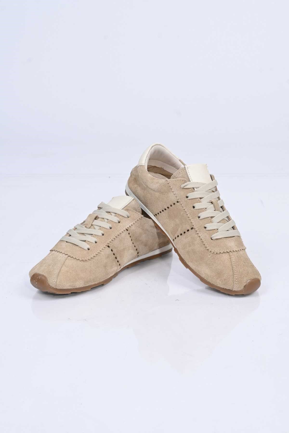 Bestello Lace-Up Genuine Leather Sneakers with Thermo Sole 341-0138 Women's Shoes