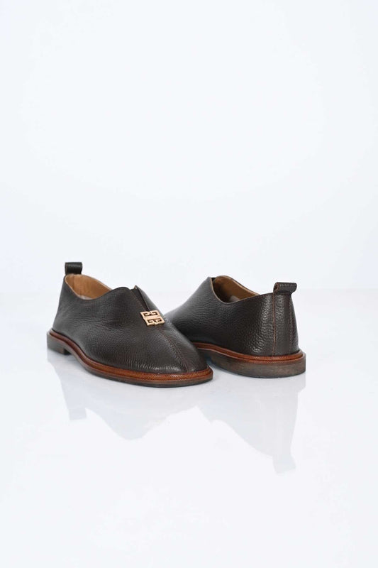 Bestello Slip-On Loafer with Buckle Detail, Jurdan Sole, Genuine Leather, 332-26106 Women's Shoes