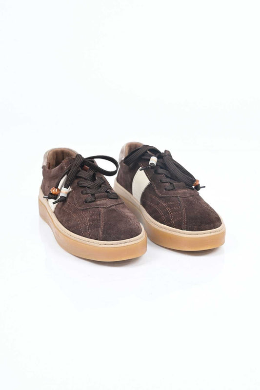 Bestello Lace-Up Genuine Leather Sneakers with Thermo Sole 345-1428 Women's Shoes