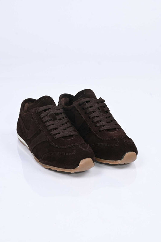 Bestello Lace-Up Genuine Leather Sneakers with Thermo Sole 341-0135 Women's Shoes