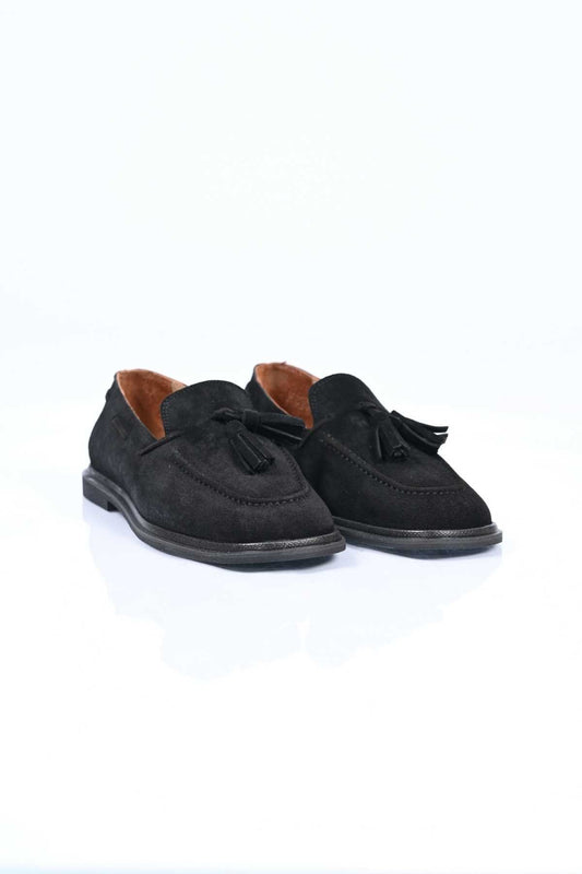 Bestello Genuine Leather Loafer with Tassels, Slip-On, Jordan Sole 332-26175 Women's Shoes