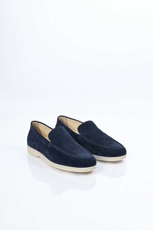 Bestello Slip-On Genuine Leather Loafers with Rubber Sole 333-216 Men's Shoes