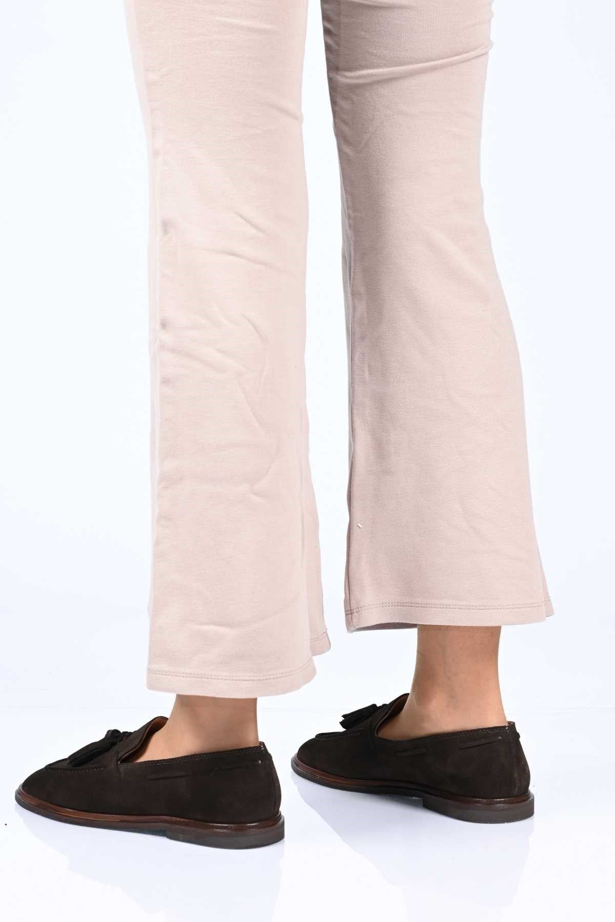 Bestello Genuine Leather Loafer with Tassels, Slip-On, Jordan Sole 332-26175 Women's Shoes