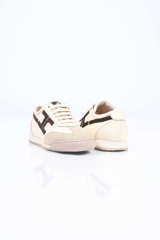 Bestello Lace-Up Genuine Leather Sneakers with Thermo Sole 338-7054 Women's Shoes