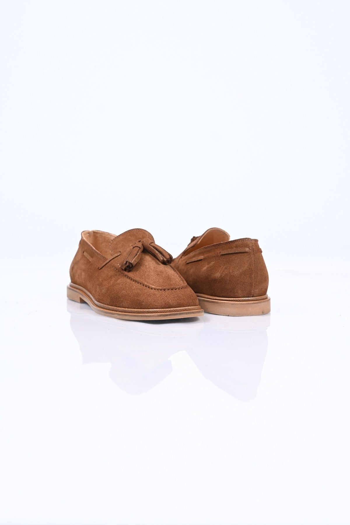 Bestello Genuine Leather Loafer with Tassels, Slip-On, Jordan Sole 332-26175 Women's Shoes
