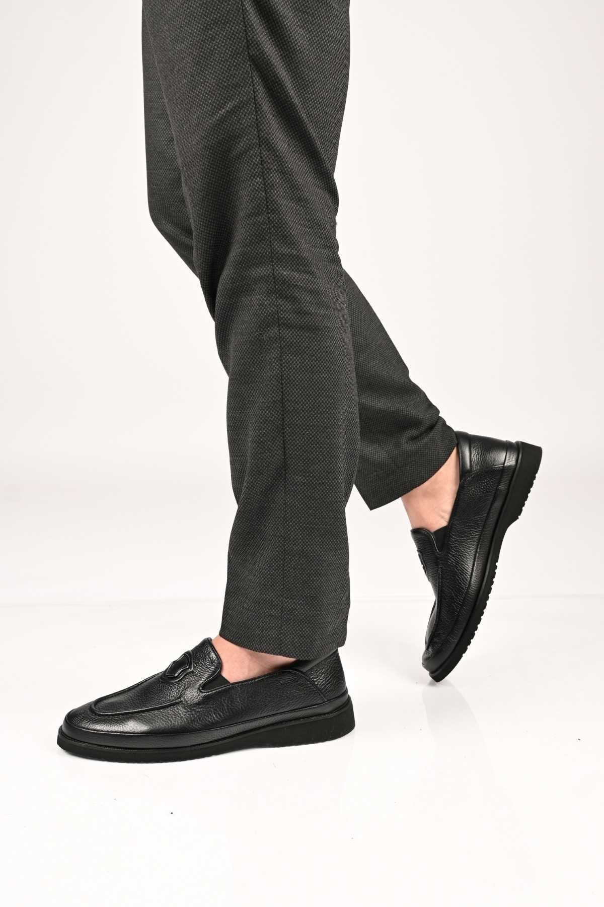 Bestello Slip-On Genuine Leather Casual Shoes with EVA Sole 333-03 Men's Shoes