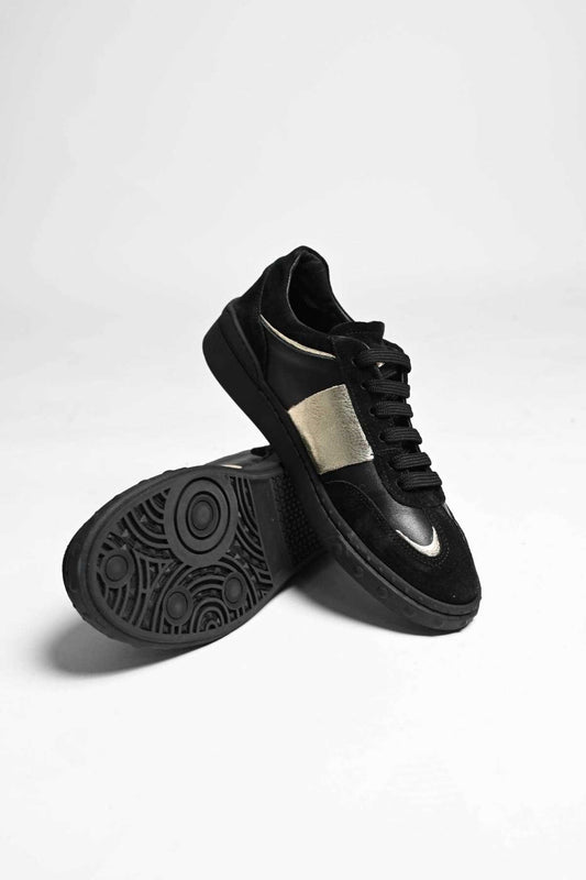 Bestello Women's Lace-Up Rubber-Soled Sneakers 101-GUMK-01 Women's Shoes