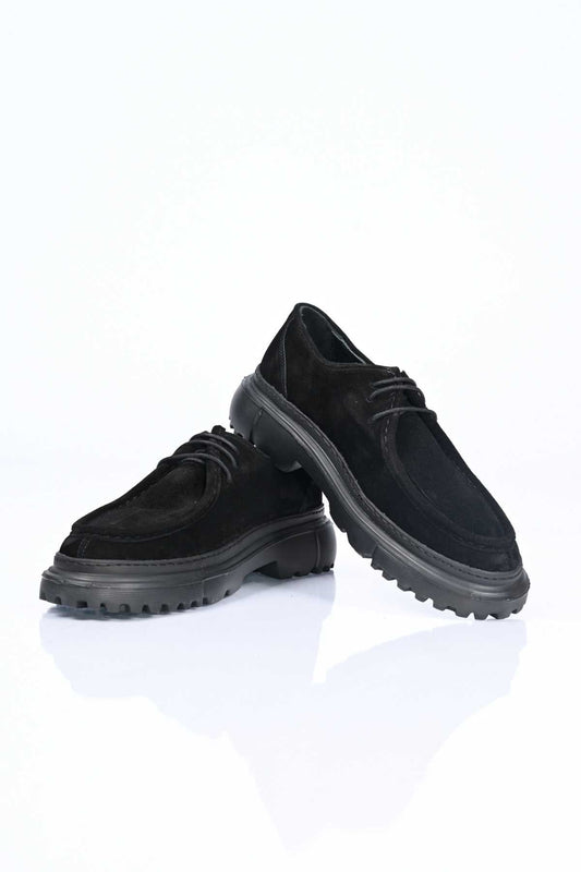 Bestello Lace-Up Genuine Leather Casual Men's Shoes with EVA Sole 179-100