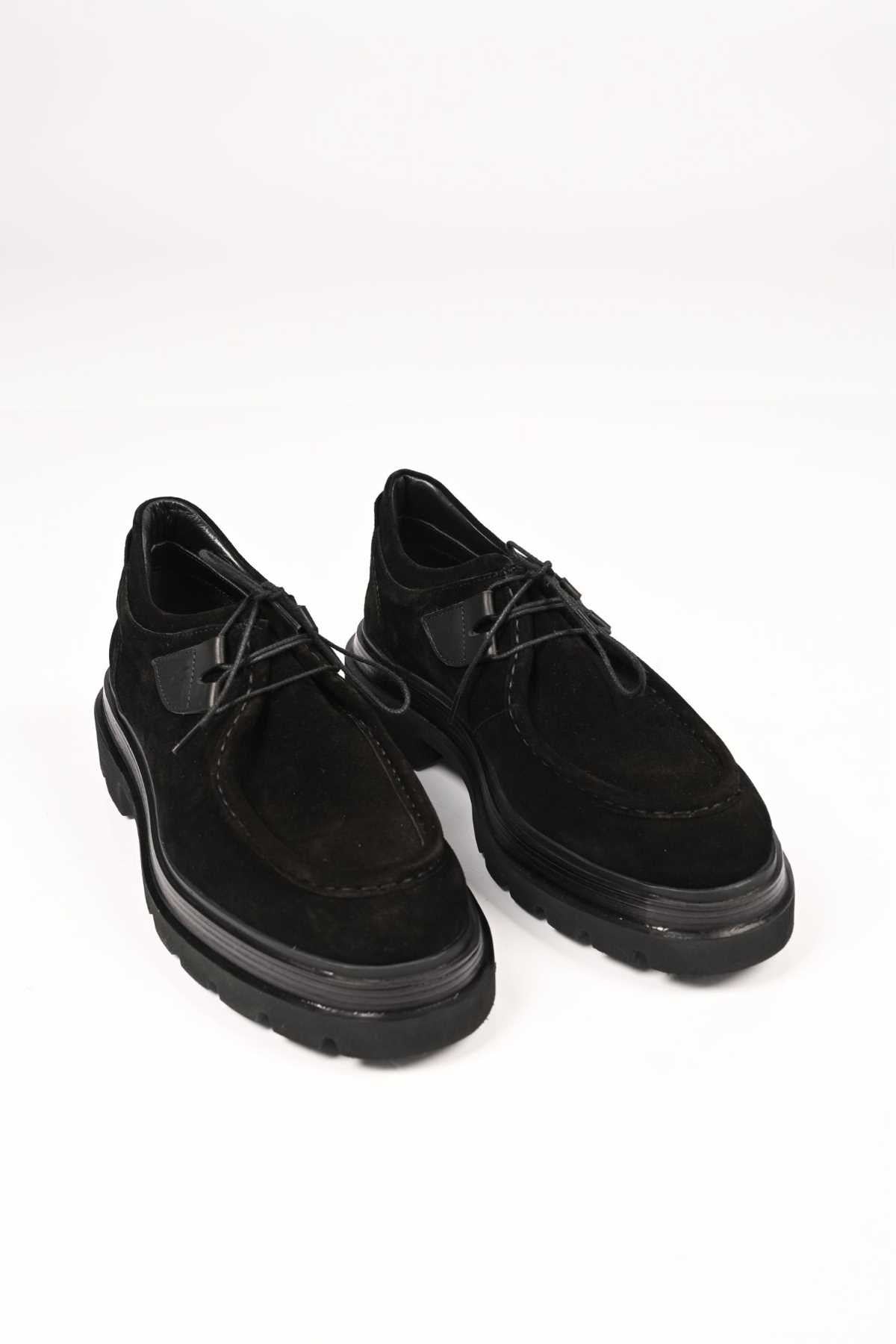 Bestello Lace-Up Genuine Leather Casual Men's Shoes with EVA Sole 172-64190