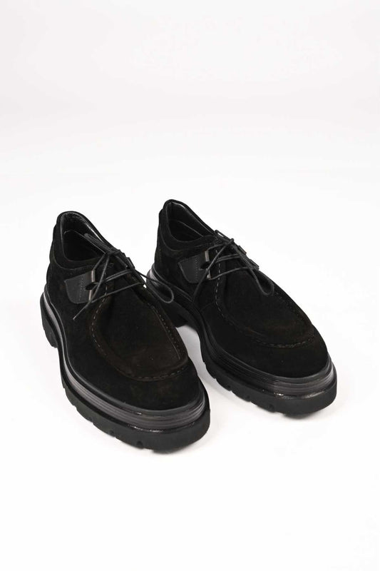 Bestello Lace-Up Genuine Leather Casual Men's Shoes with EVA Sole 172-64190
