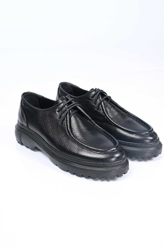 Bestello Lace-Up Genuine Leather Casual Men's Shoes with EVA Sole 179-100