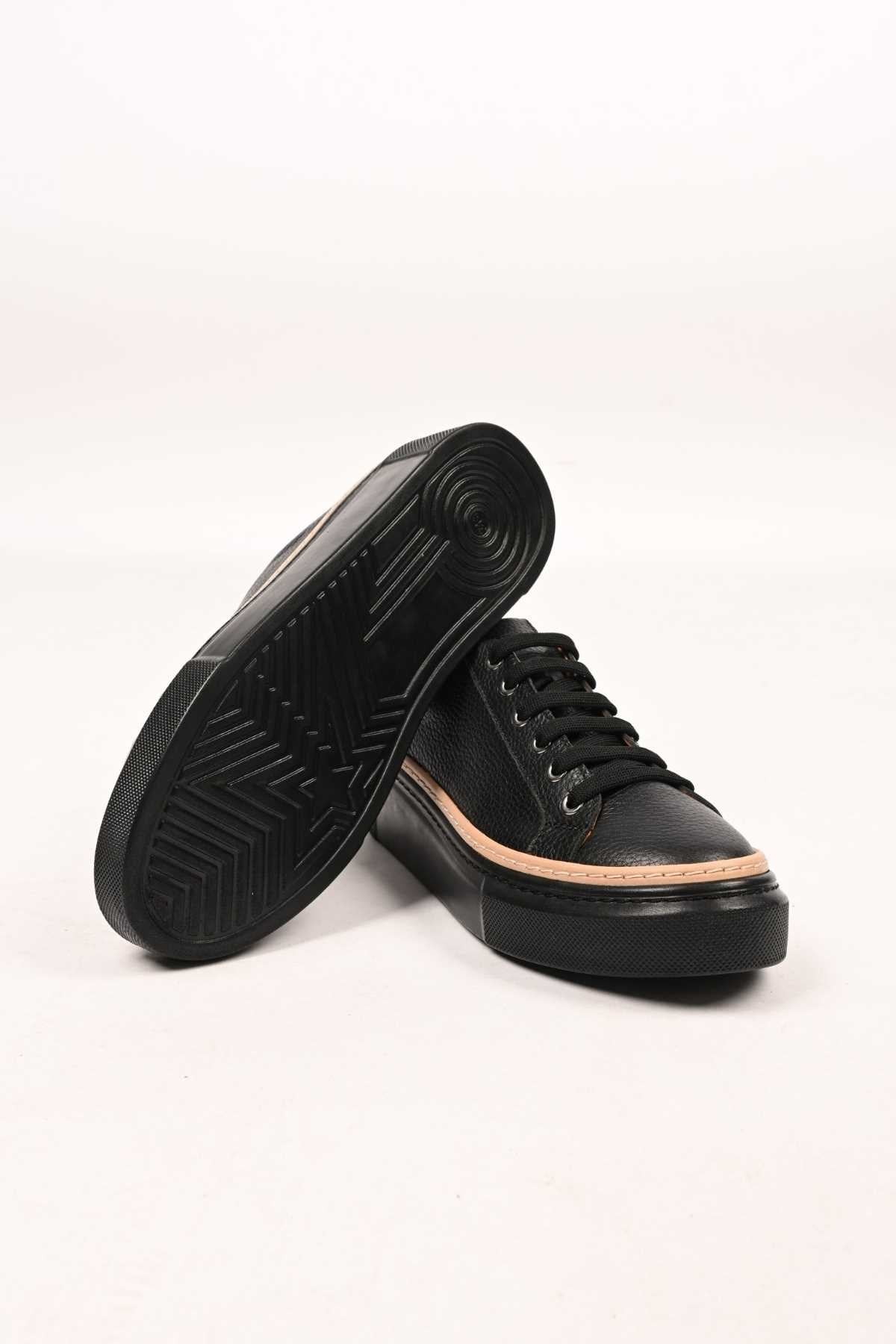 Bestello Lace-Up Genuine Leather Casual Women's Shoes with Poly Sole 334-5022-09 Women's Shoes