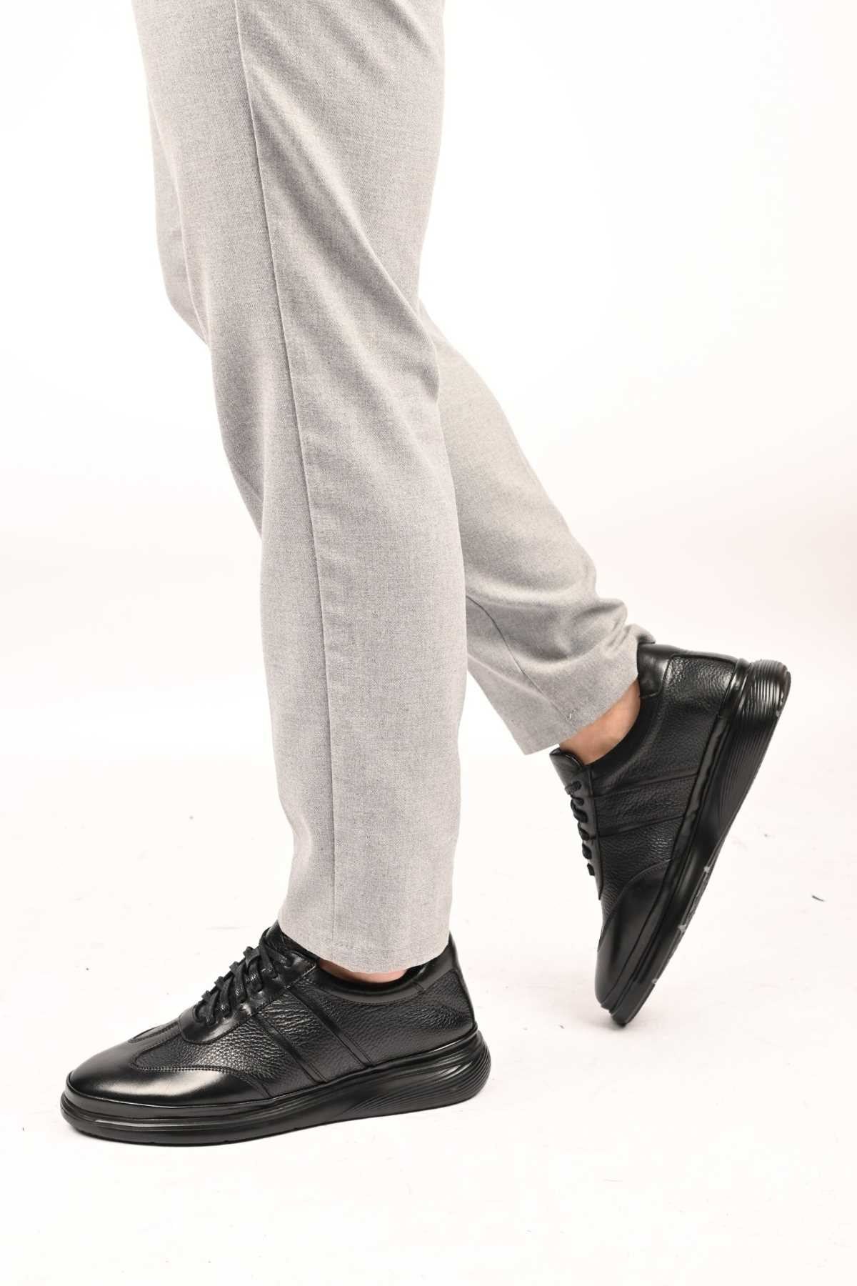 Bestello Lace-Up EVA Sole Casual Genuine Leather 333-1712 Men's Shoes