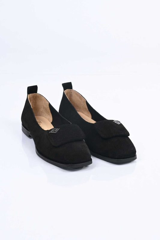 Bestello Genuine Leather Ballet Flats with Buckle, Laceless, Jurdan Sole 343-089-110 Women's Shoes