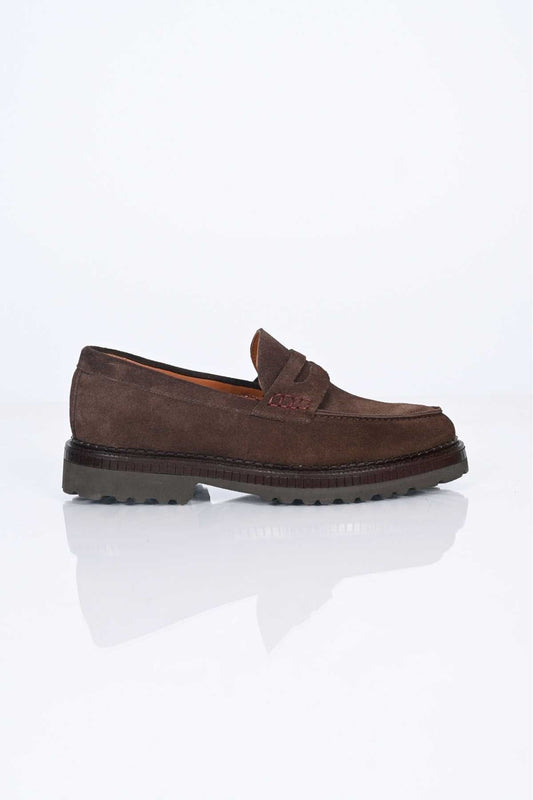 Bestello Slip-On Genuine Leather Loafers with EVA Sole 174-802 Men's Shoes