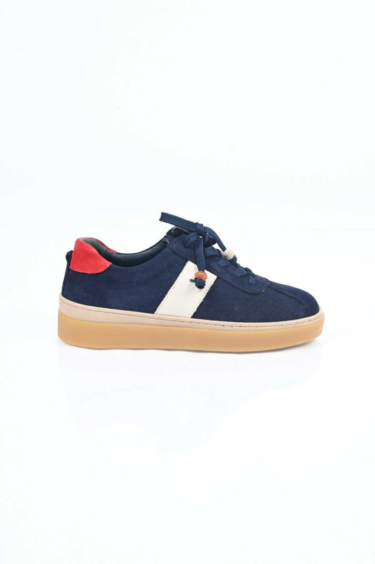 Bestello Lace-Up Genuine Leather Sneakers with Thermo Sole 345-1428 Women's Shoes