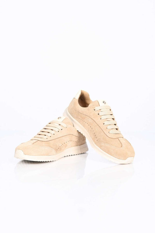 Bestello Lace-Up EVA Sole Genuine Leather Sneakers 338-7110 Women's Shoes