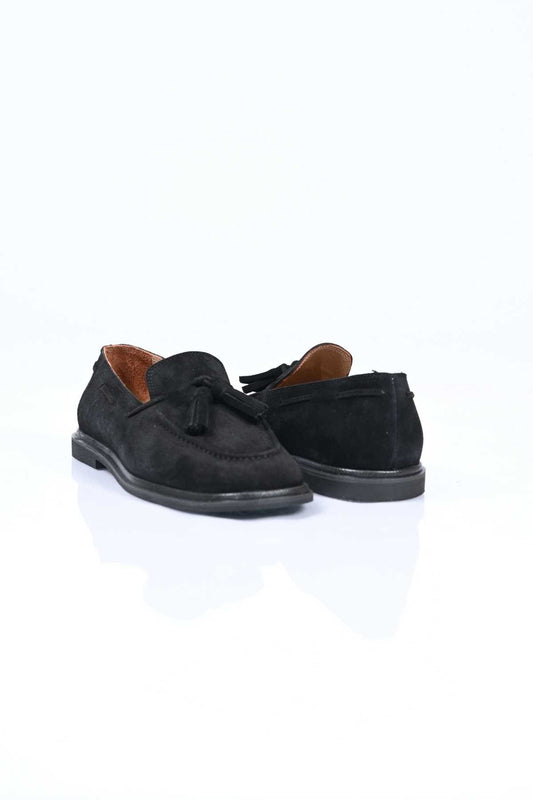 Bestello Genuine Leather Loafer with Tassels, Slip-On, Jordan Sole 332-26175 Women's Shoes