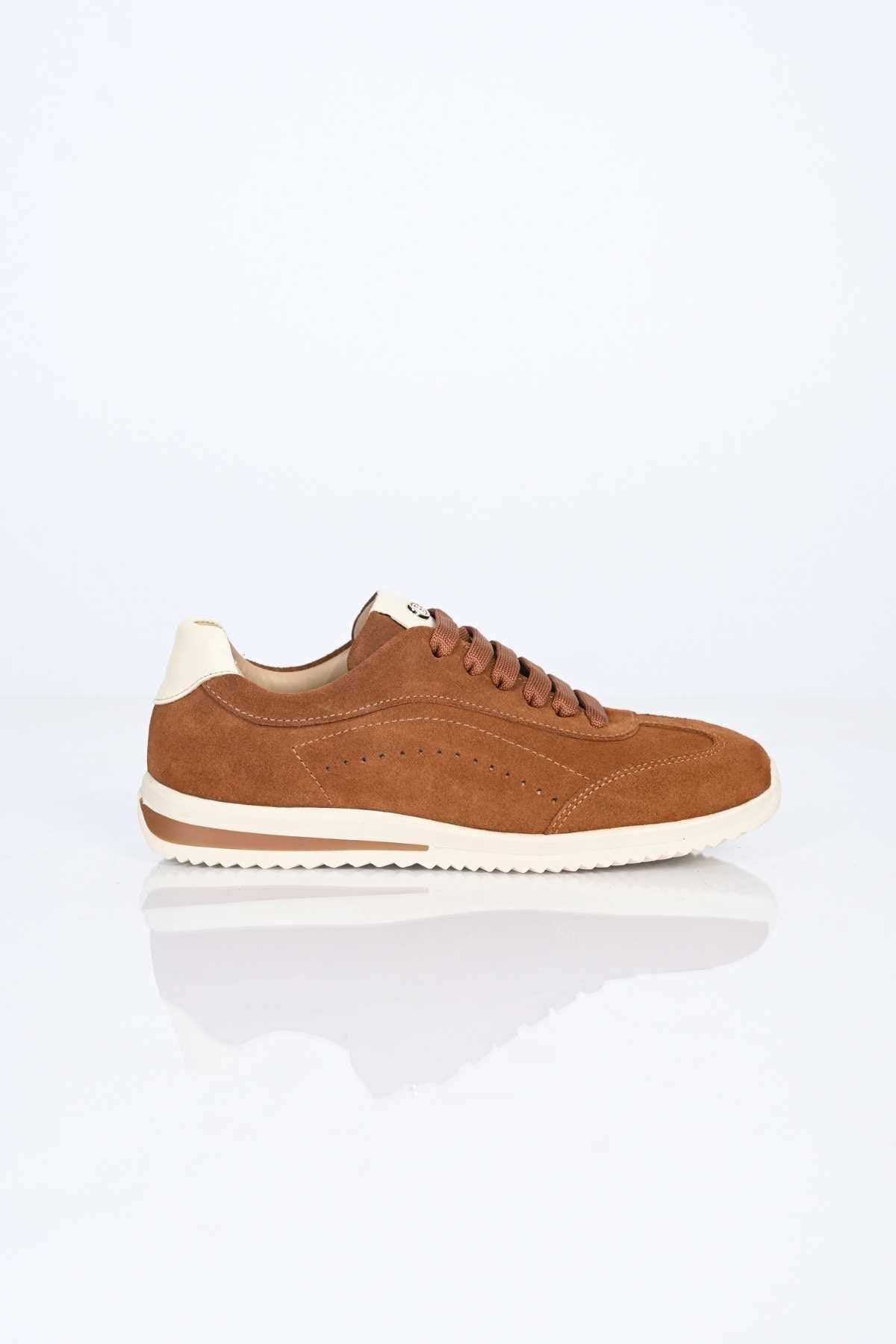 Bestello Lace-Up EVA Sole Genuine Leather Sneakers 338-7110 Women's Shoes