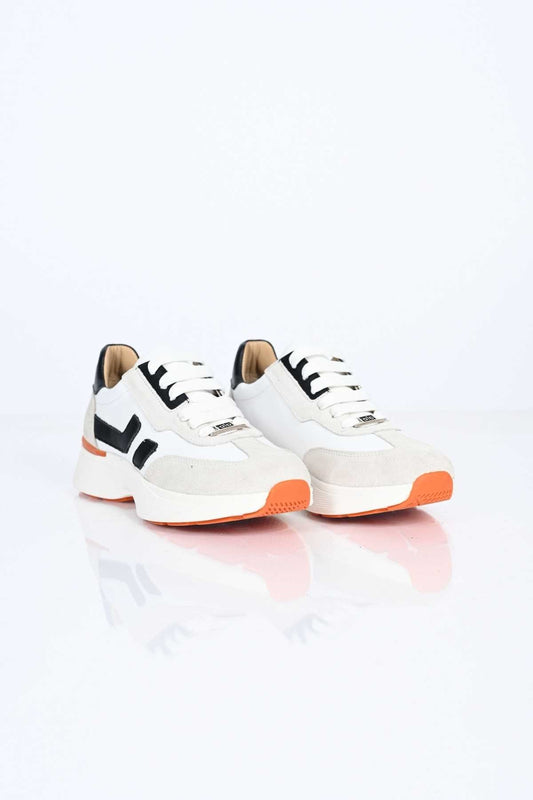 Bestello Lace-Up Genuine Leather Sneakers with Thermo Sole 338-7102 Women's Shoes