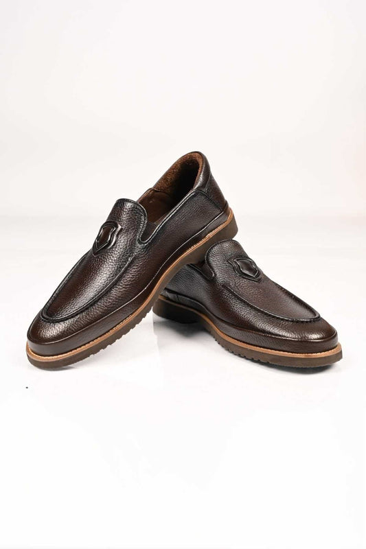 Bestello Slip-On Genuine Leather Casual Shoes with EVA Sole 333-03 Men's Shoes