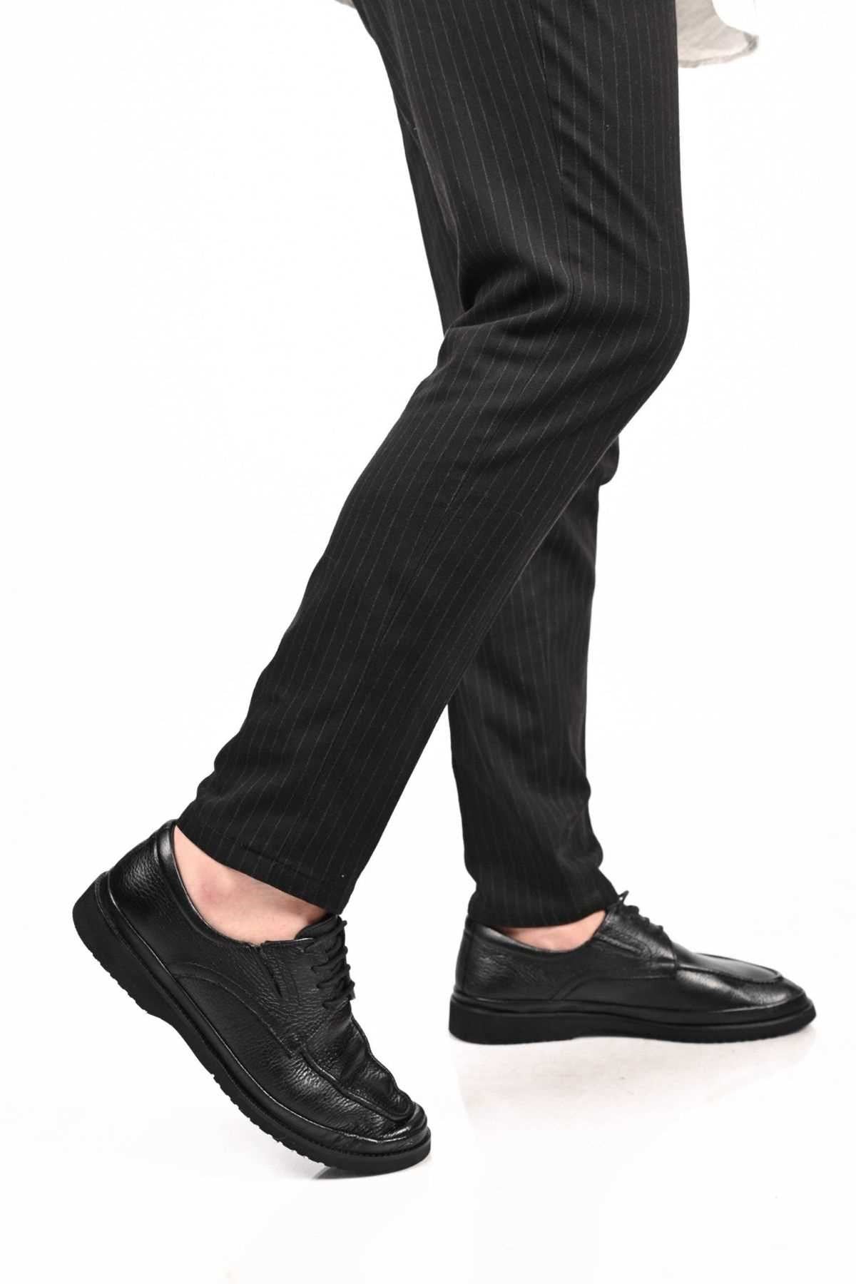 Bestello Lace-Up Genuine Leather Casual Shoes with EVA Sole 333-04 Men's Shoes