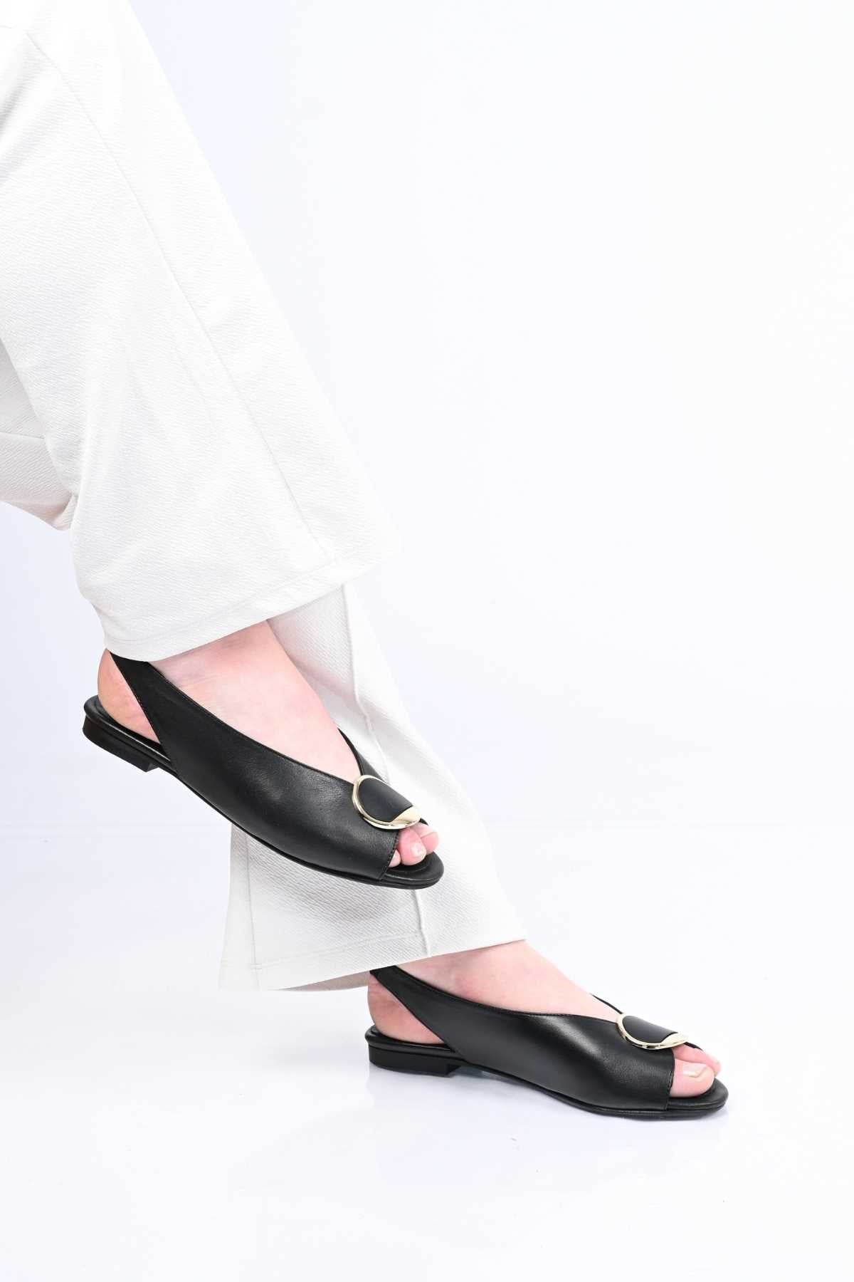 Bestello Genuine Leather Open-Toe Sandals with Buckle, Slip-On, Jurdan Sole 342-939 Women's Sandals