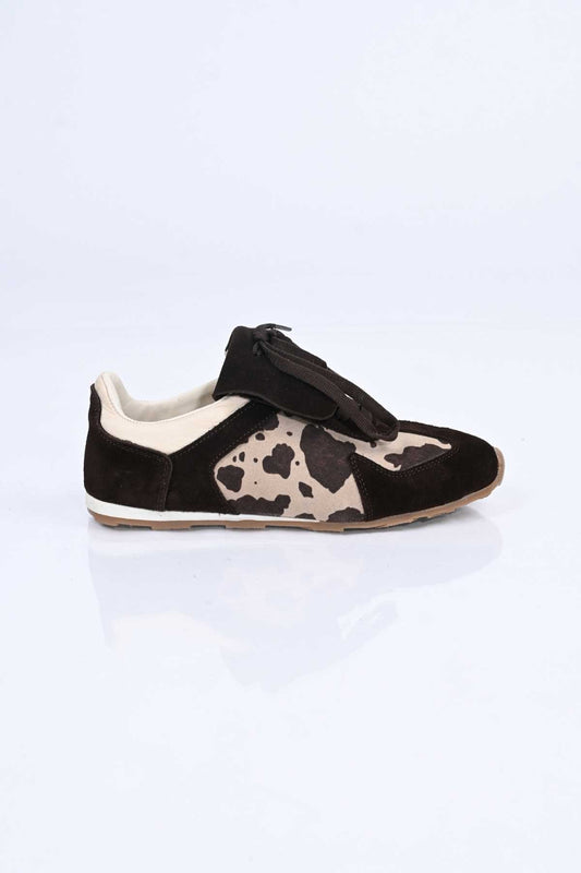 Bestello Lace-Up Genuine Leather Sneakers with Thermo Sole 341-0449 Women's Shoes