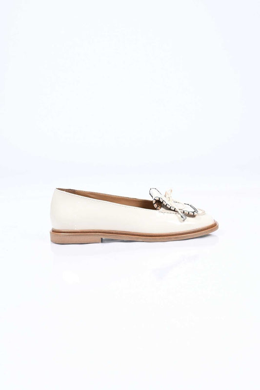 Bestello Laceless Loafer with Saddle Detail, Genuine Leather, Patent Finish, Jurdan Sole, 332-26146 Women's Shoes