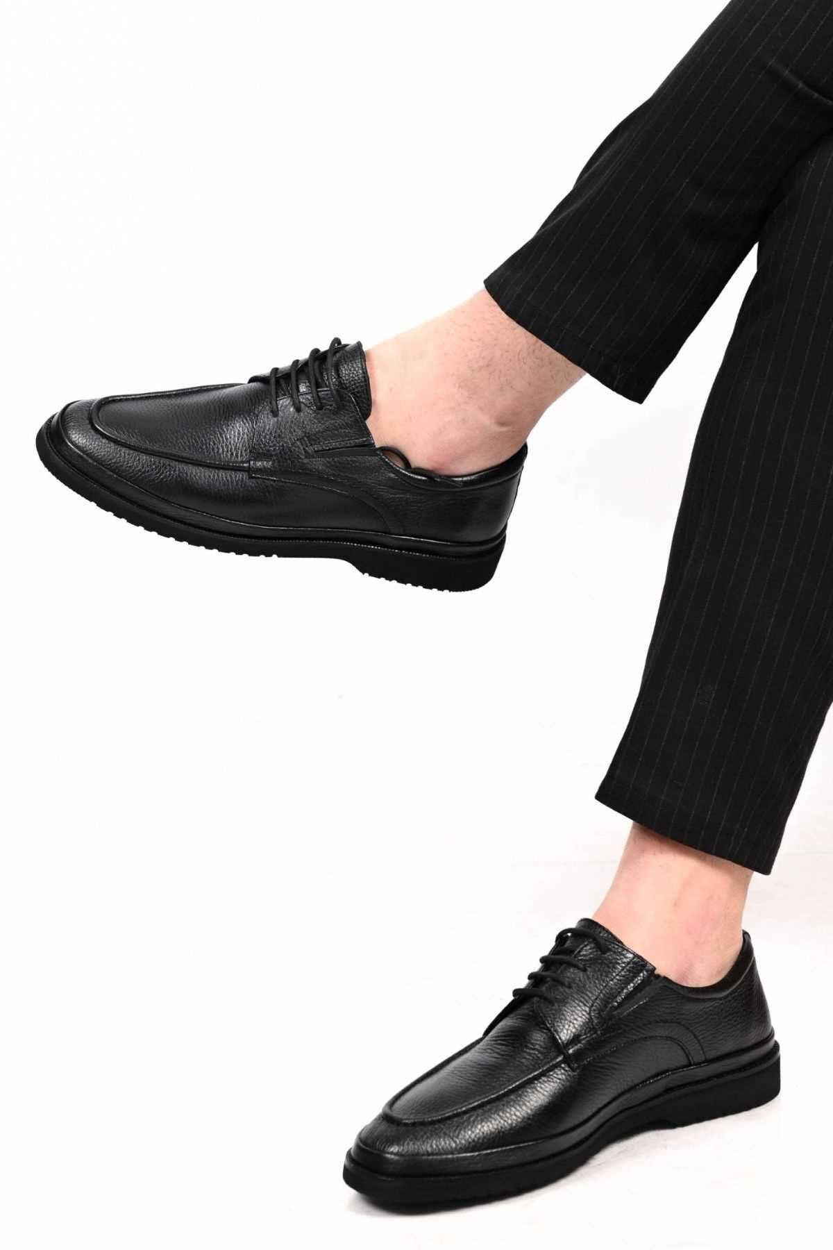 Bestello Lace-Up Genuine Leather Casual Shoes with EVA Sole 333-04 Men's Shoes