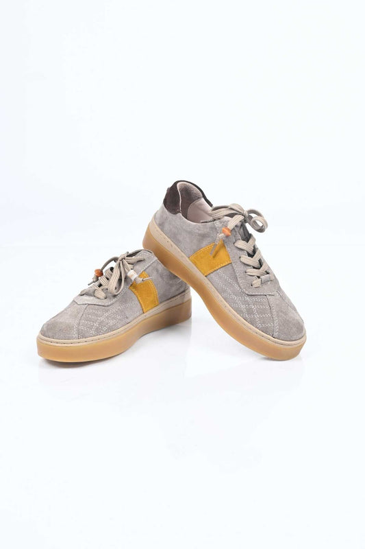 Bestello Lace-Up Genuine Leather Sneakers with Thermo Sole 345-1428 Women's Shoes