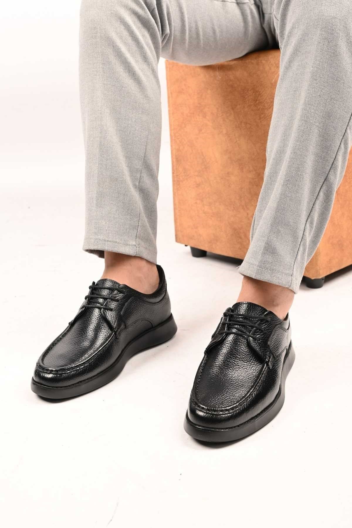 Bestello Lace-Up EVA Sole Casual Genuine Leather 333-1441 Men's Shoes
