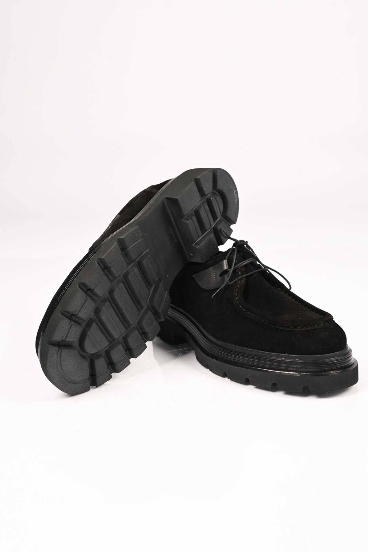 Bestello Lace-Up Genuine Leather Casual Men's Shoes with EVA Sole 172-64190