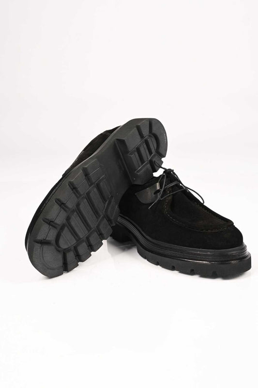 Bestello Lace-Up Genuine Leather Casual Men's Shoes with EVA Sole 172-64190