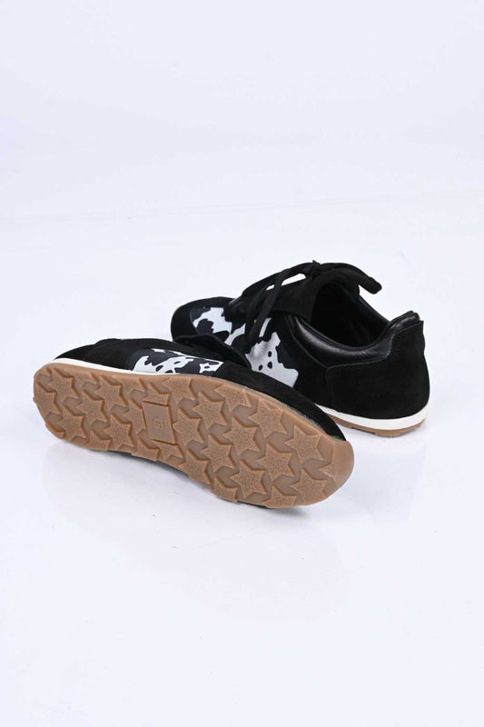 Bestello Lace-Up Genuine Leather Sneakers with Thermo Sole 341-0449 Women's Shoes