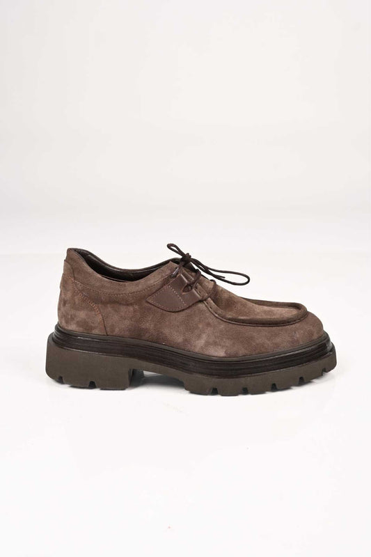 Bestello Lace-Up Genuine Leather Casual Men's Shoes with EVA Sole 172-64190