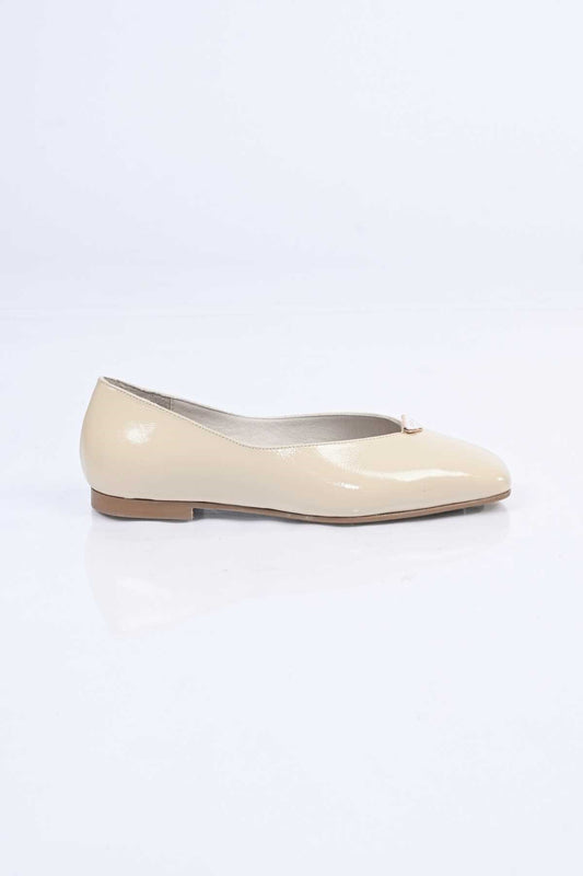 Bestello Genuine Leather Slip-On Ballet Flats with Buckle and Jurdan Sole 342-014 Women's Shoes