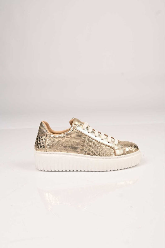 Bestello Lace-Up EVA Sole Genuine Leather Sneakers 101-4406-01 Women's Shoes