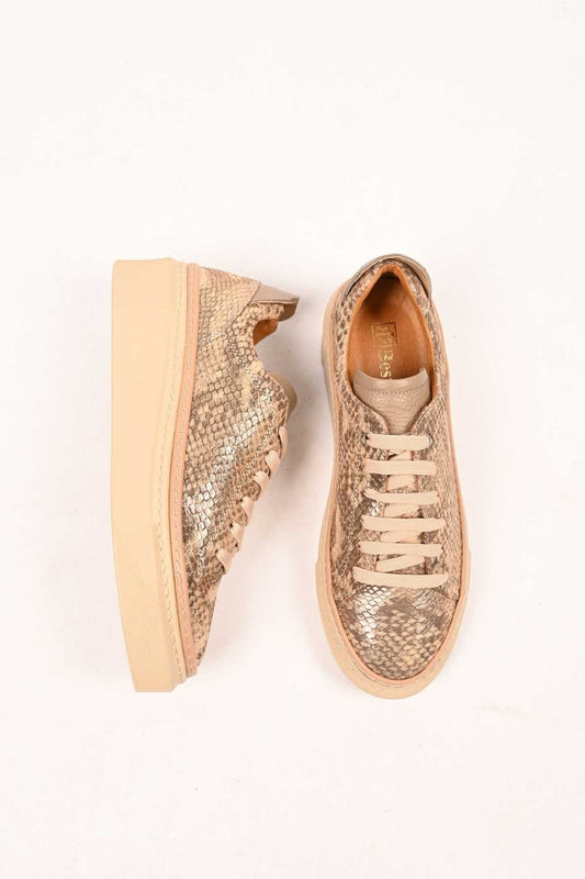 Bestello Lace-Up Genuine Leather Casual Shoes with Polyurethane Sole 334-5022-39 Women's Shoes