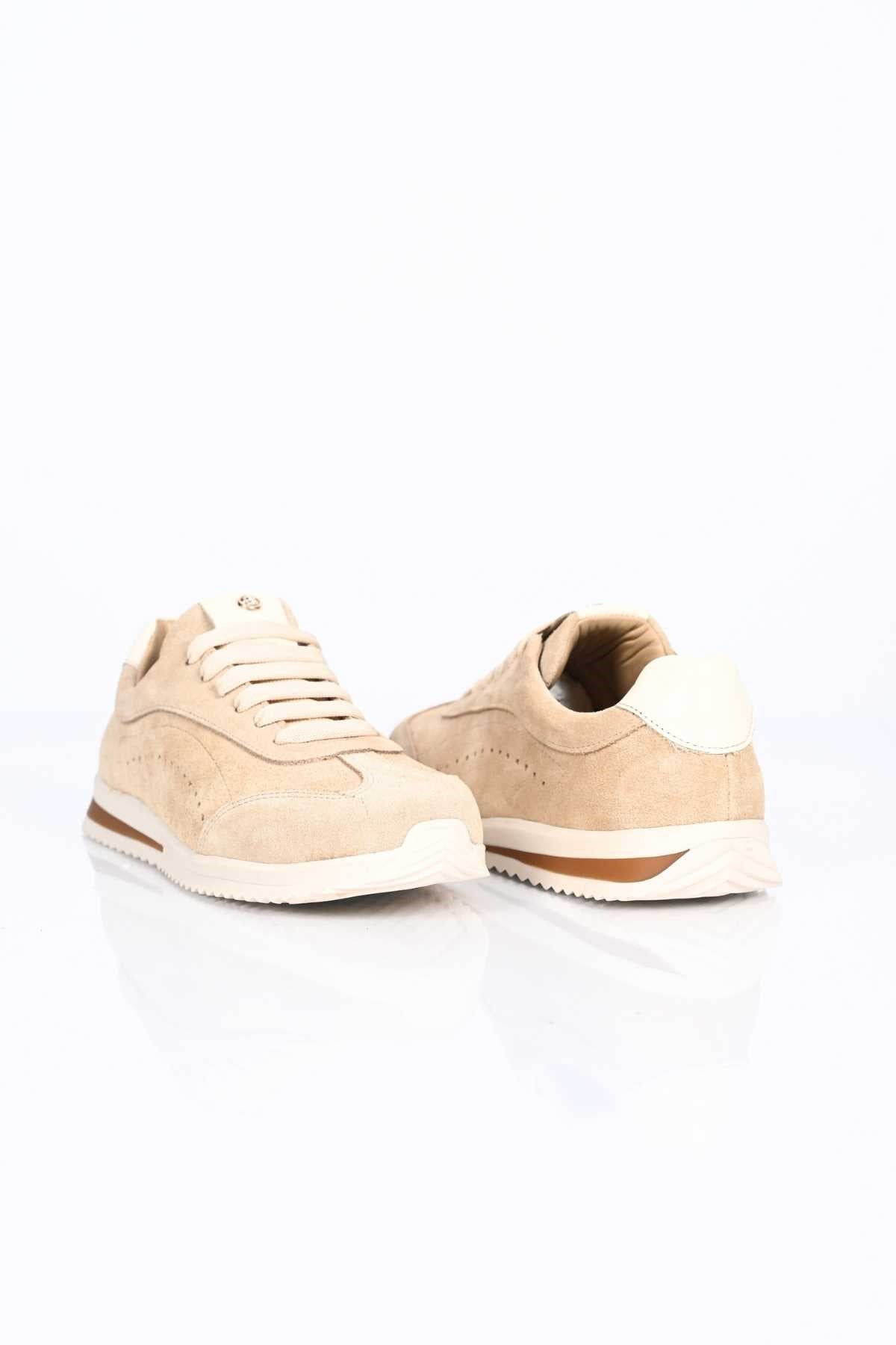 Bestello Lace-Up EVA Sole Genuine Leather Sneakers 338-7110 Women's Shoes