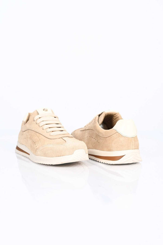 Bestello Lace-Up EVA Sole Genuine Leather Sneakers 338-7110 Women's Shoes
